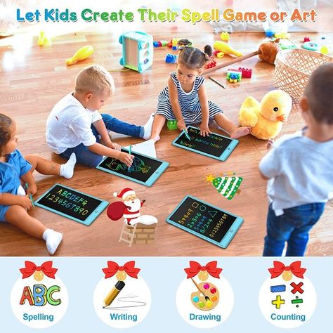Magic LCD Writing Tablet for Kids (8.5 Inch, Age 3+) – Reusable Drawing Pad