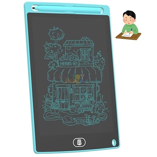 Magic LCD Writing Tablet for Kids (8.5 Inch, Age 3+) – Reusable Drawing Pad