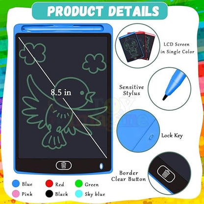 Magic LCD Writing Tablet for Kids (8.5 Inch, Age 3+) – Reusable Drawing Pad
