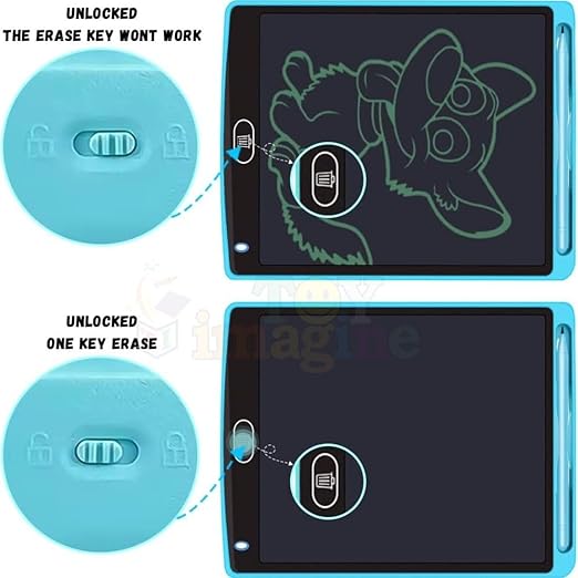 Magic LCD Writing Tablet for Kids (8.5 Inch, Age 3+) – Reusable Drawing Pad