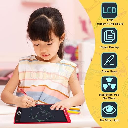 Magic LCD Writing Tablet for Kids (8.5 Inch, Age 3+) – Reusable Drawing Pad
