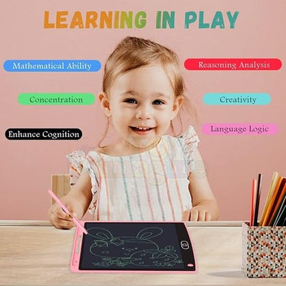 Magic LCD Writing Tablet for Kids (8.5 Inch, Age 3+) – Reusable Drawing Pad